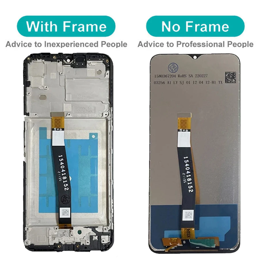 100% Test For Samsung A22 4G LCD SM-A225F Display Touch Screen Digitizer With Frame For Samsung A22 5G SM-A226B LCD Screen