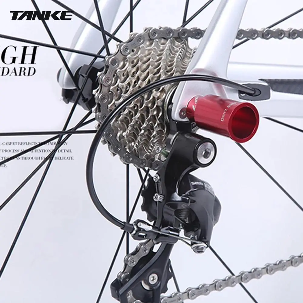 TANKE-Bicycle Rear Transmission Protector, Road Cycling  Lamp Holder, Mountain Bike Accessories, Tear Derailleur Protector 48/60 view 5