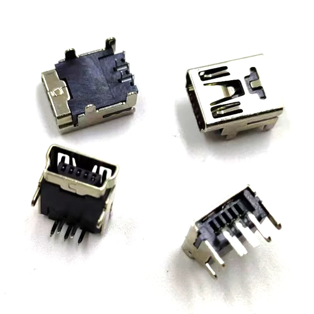 Suitable for Cherry MX3.0 3850 Mechanical Keyboard Tail Plug T-Port Connector Female Port MiniUSB Female Socket to Be Soldered