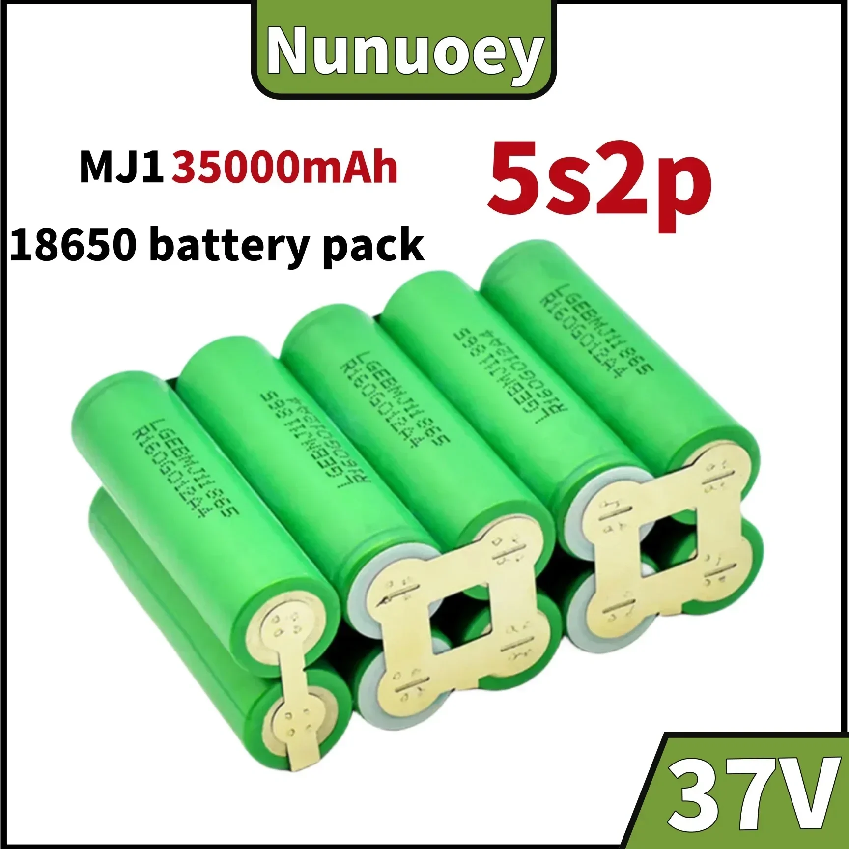 

2s1p 1s3p 3s2p 4s2p 5s2p 8.4v 3.7V 10.8V 16.8v 18V MJ1 Battery Pack 18650 3500 MAh Battery for 18V Screwdriver Battery