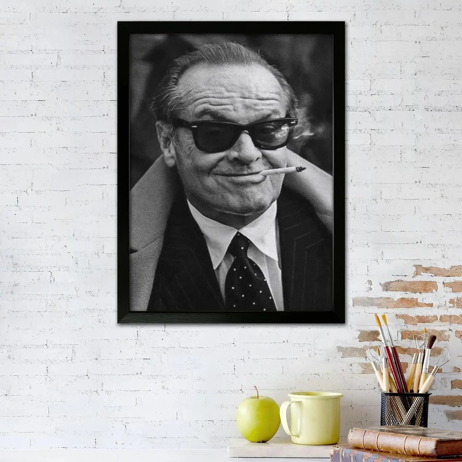 jack nicholson marlon brando film Canvas Art Poster and Wall Art, Picture Print, Modern Family Bedroom Decor,Decorative painting