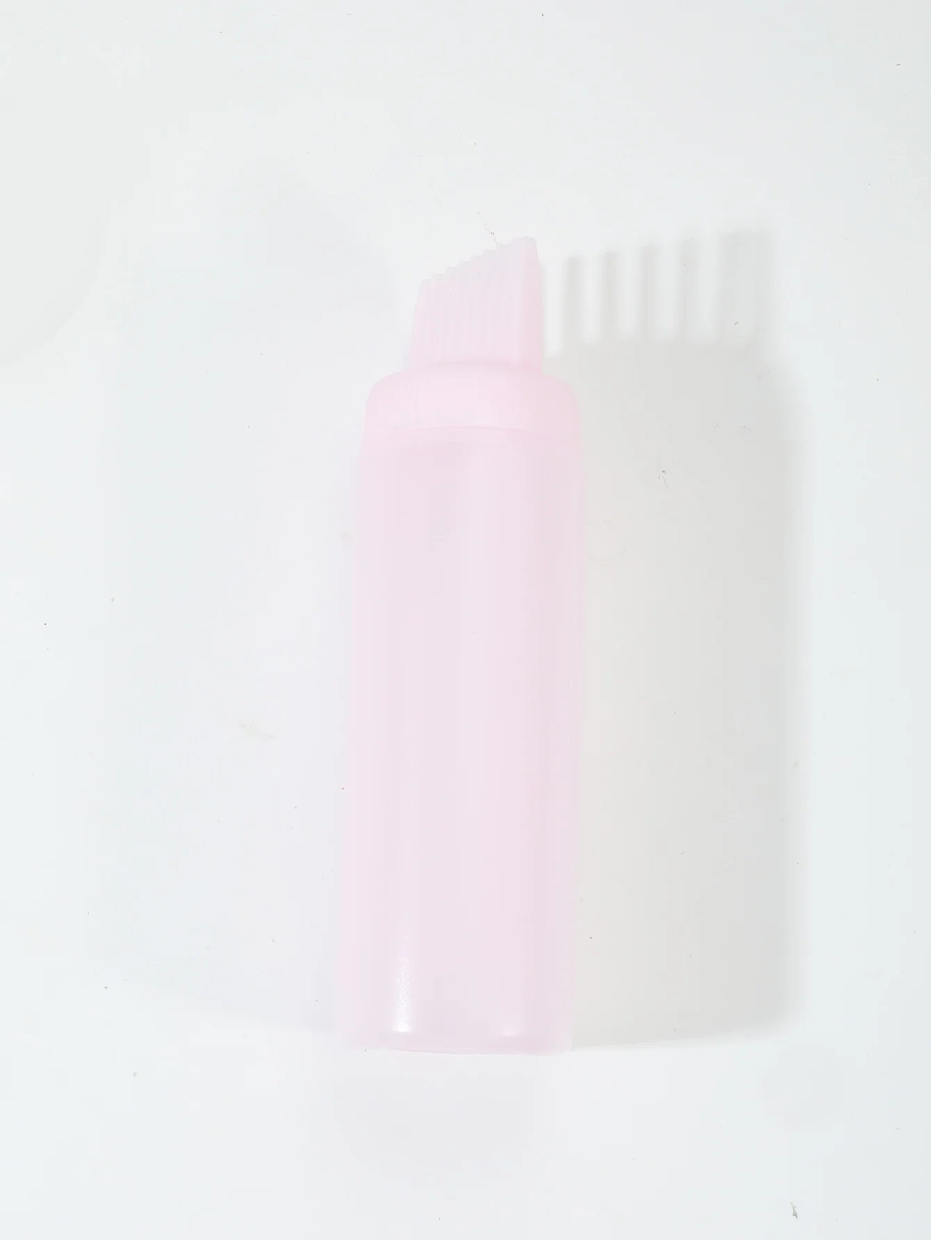 1 Stück Kammförmige Haarfärbeflasche, Haarfärbepinsel-Flasche, mit Markierungen, wiederverwendbar für Haaraccessoires – Detail 3