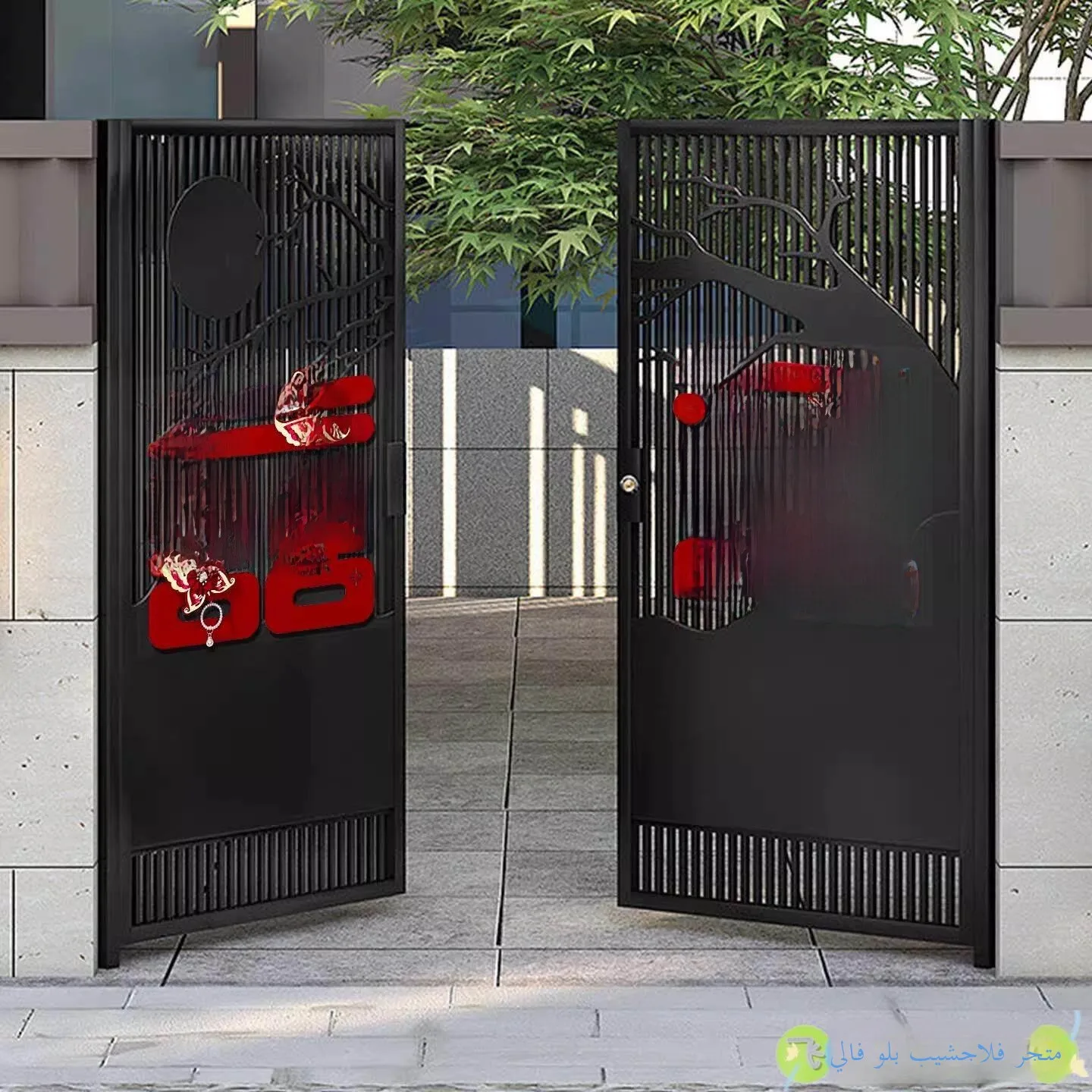 

Свадебный декор: 3D-наклейки с именами жениха и невесты, мультяшные стикеры для двери, украшение для спальни молодоженов, Fly Blue Valley 56940