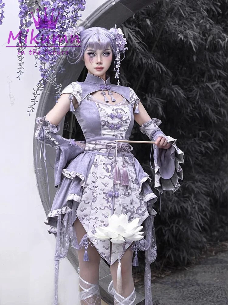 Blood Supply Beautiful Skirt Gothic Lolita Anime Cosplay Chic Design High Waist Asymmetry Tassel Buckle Ruffles Cake Mini Skirts