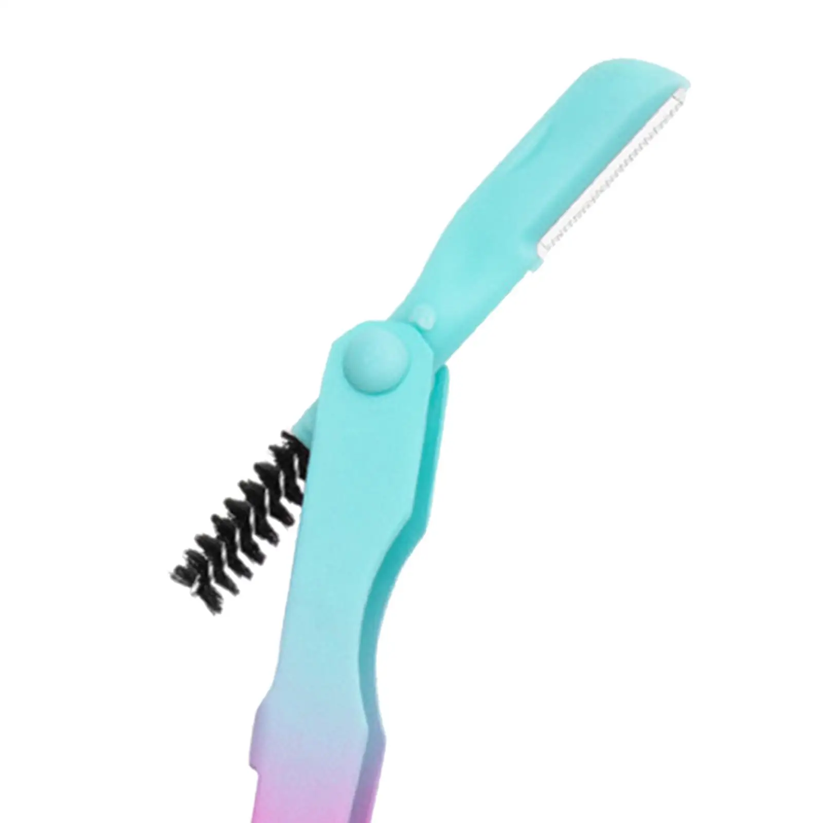 Pinzas para cejas, herramienta, pinzas de punta plana, a prueba de herrumbre, agarre cómodo, recorte de cejas para mujeres y niñas, recortador de cejas multifuncional
