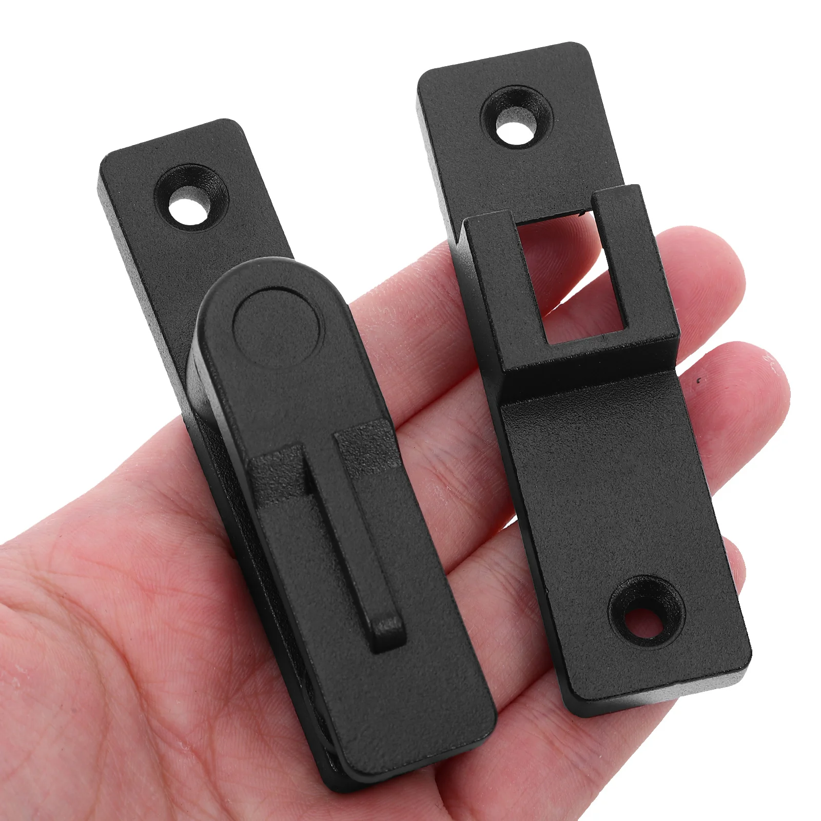 مزلاج يمين 180 درجة مزلاج باب الحظيرة المنزلق سبائك الزنك الثقيلة لخزانة الفناء المرآب سياج خارجي #1