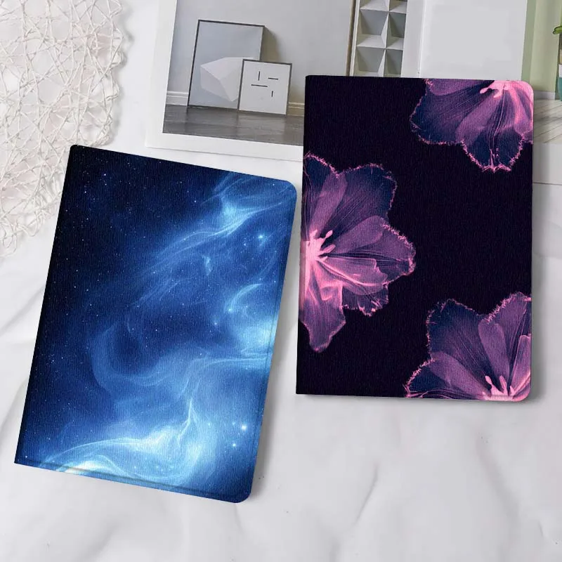 

Starry Blue Nebula Cloud Tablet Case For Samsung Tab Galaxy S6 S11 A A7 A8 A9 A11 10.1 10.4 10.5 Plus Lite Gift