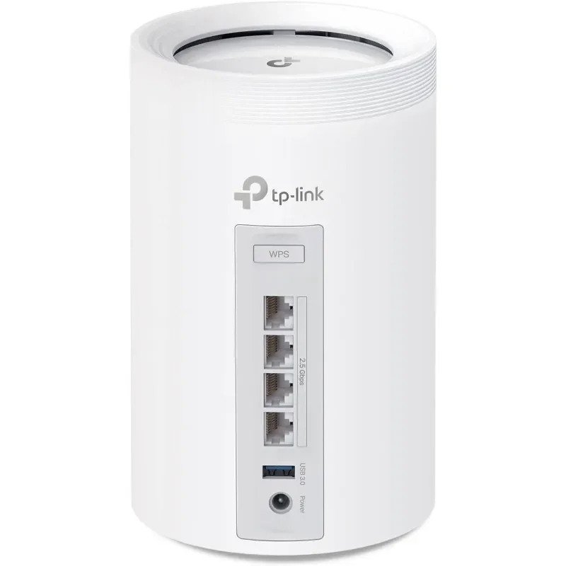 USA.WiFi 7 BE10000 Whole Home Mesh System (Deco BE63) | 6-Stream 10 Gbps | 4 × 2.5G Ports Wired Backhaul, 4× Smart