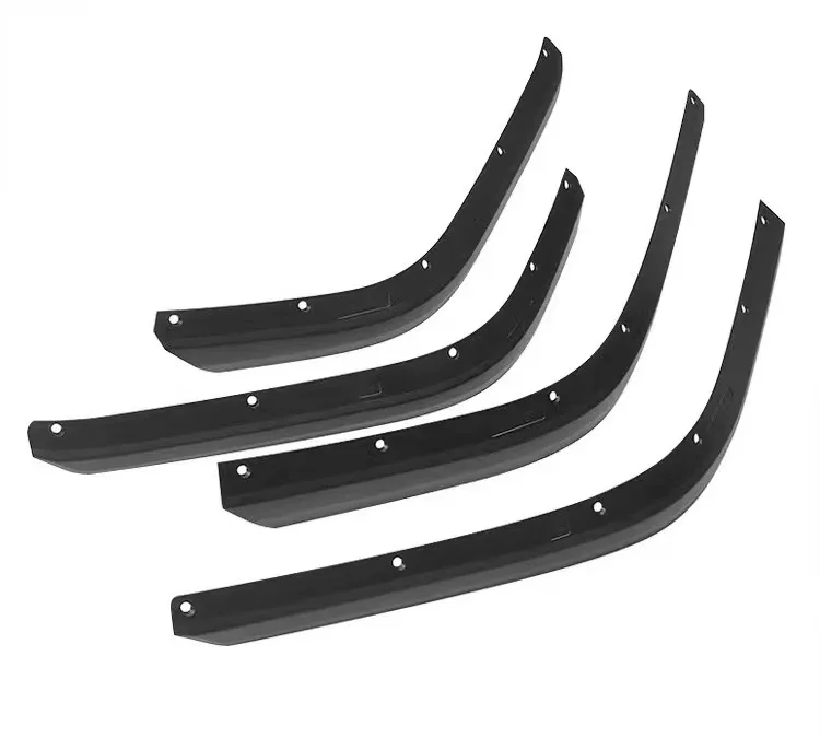 Fender Flare Widen Trim Mudflaps Wheel Eyebrow Wider Extension Strip For Jeep Wrangler JL 2018-2023