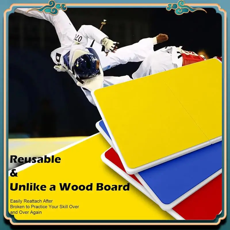 ABMV-8 Pack Rebreakable Boards Martial Arts,Taekwondo Breaking Boards For Kids,Karate Boards For Breaking Kids