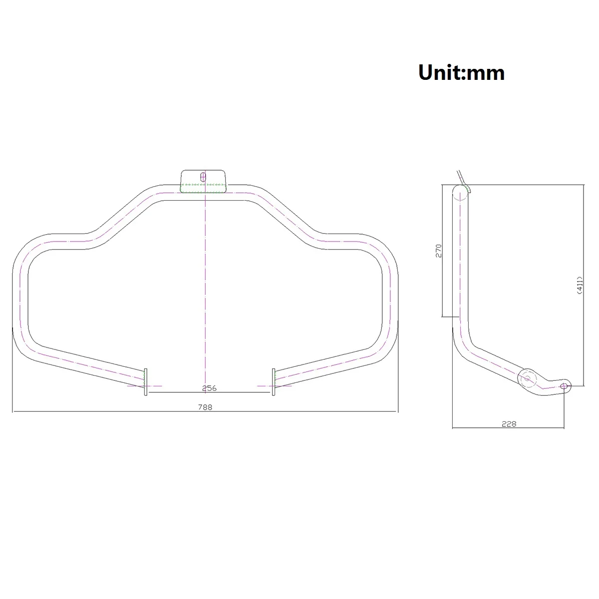 

Новый железный мотоцикл, шоссе, хромированная защита двигателя, защита двигателя для Heritage Softail Deluxe Fatboy CVO FLSTN 2000-2017