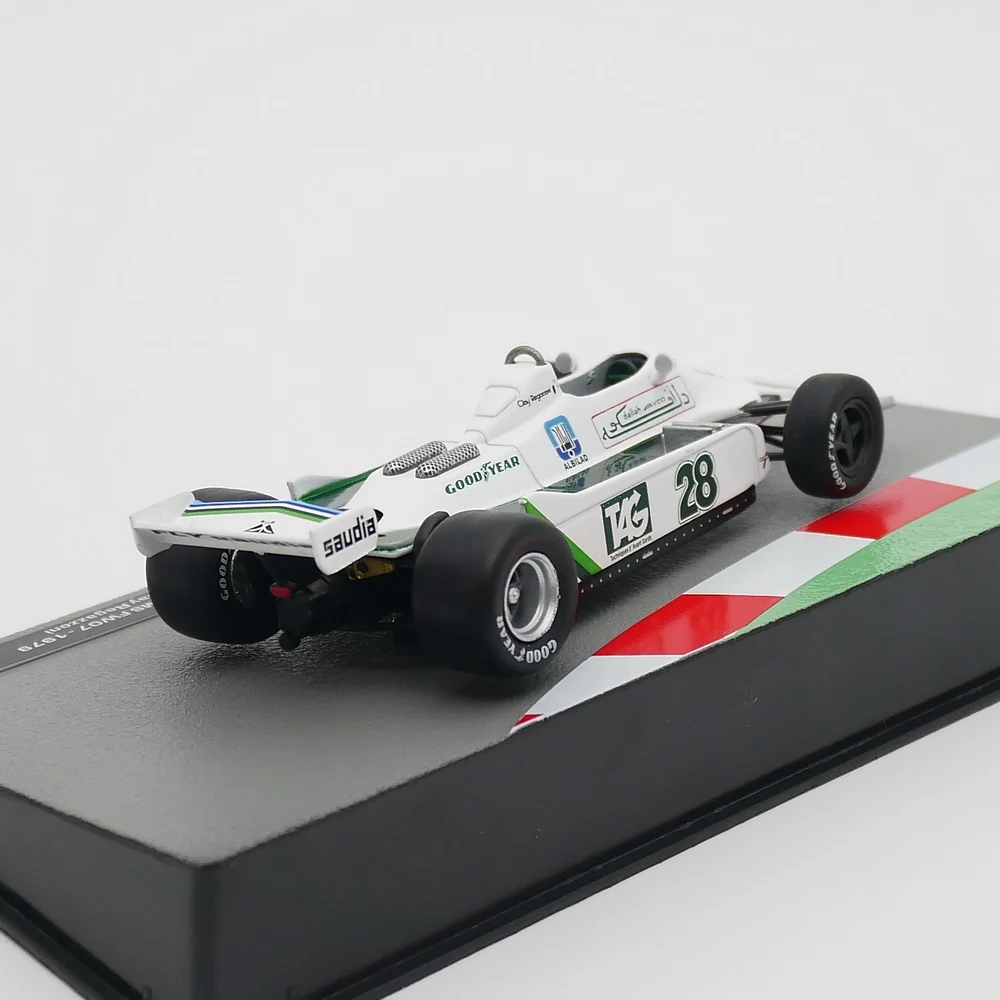 Ixo 1:43 Racing Williams FW07 1979 Jacques Villeneuve Diecast Car Model Metal Toy Vehicle