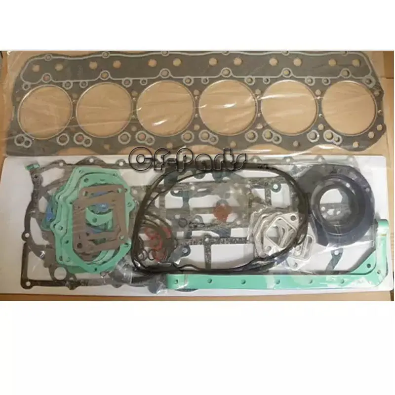 

Free Shipping Full Gasket Kit ME997356 For Mitsubishi 6D16 Engine Kobelco SK330 Kato Excavator