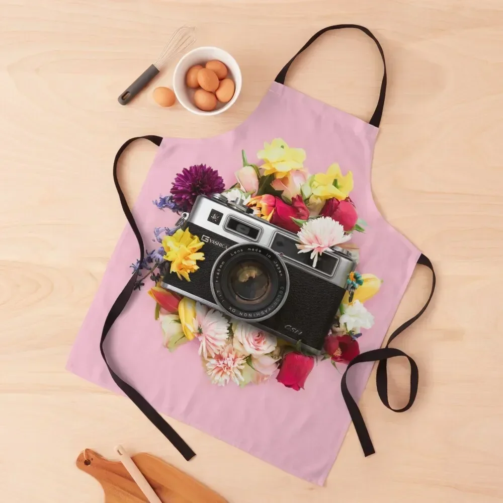 

Beautiful Yashica in pink Apron For Home Accessories kitchen clothes for men Things For The Home Cute Kitchen Apron