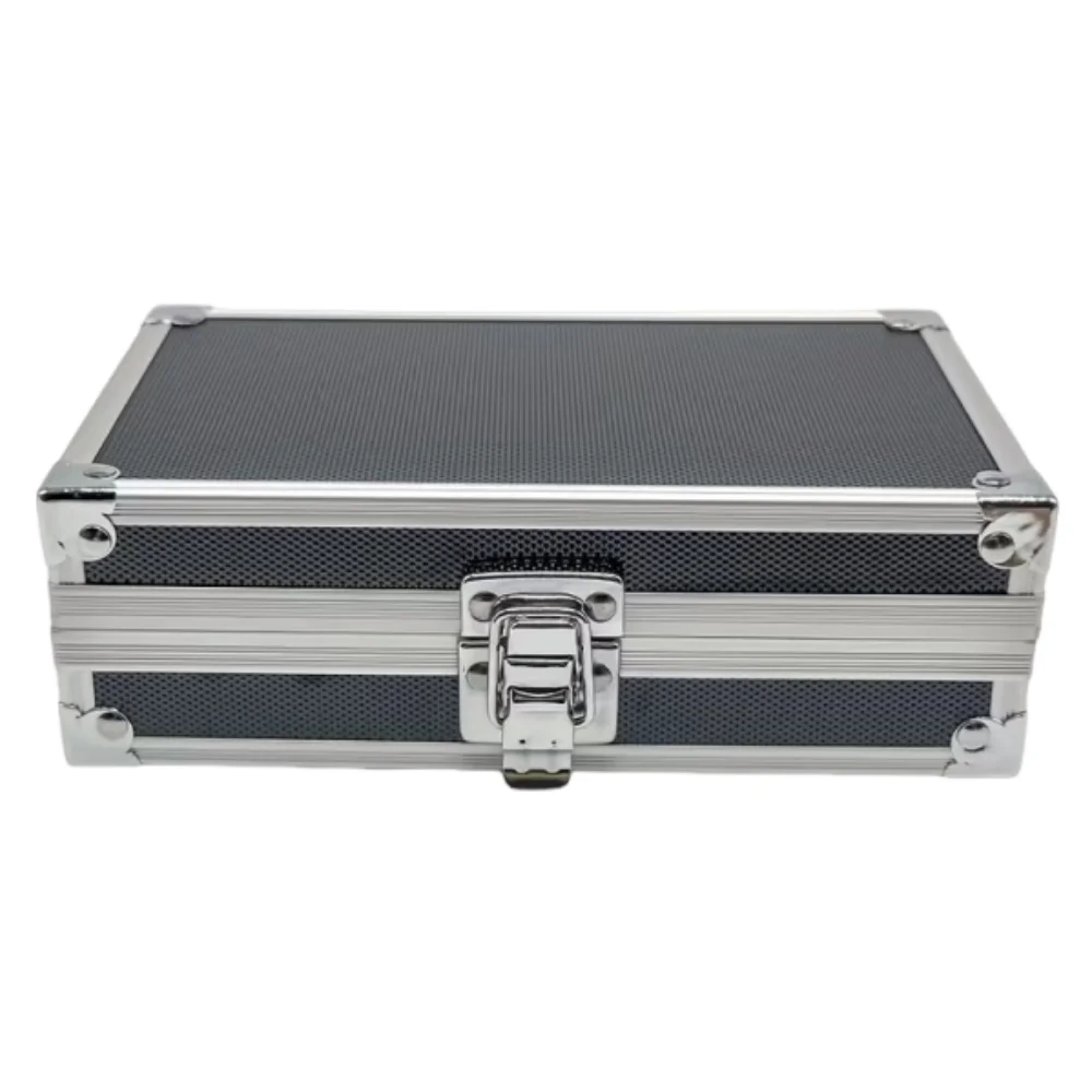 

Shockproof Aluminum Alloy Tool Box Drop-Resistant Impact Resistant Portable Tool Case Protective Wear Resistant