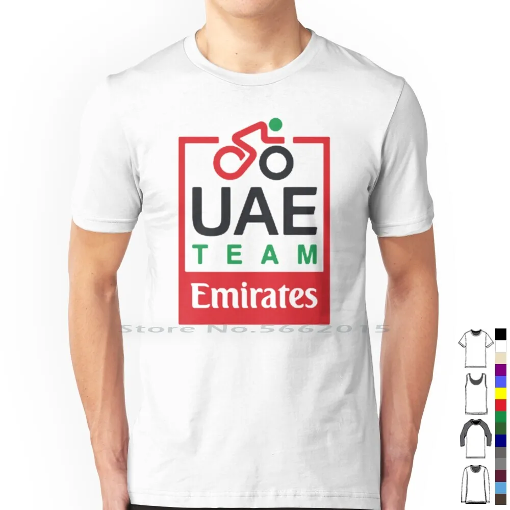 Uae Team Emirates Pro Cycling 100% Cotton T Shirt Le Stuff Wood Long Sleeve Wallet Rug Product Sale Discount Towel Wallpaper