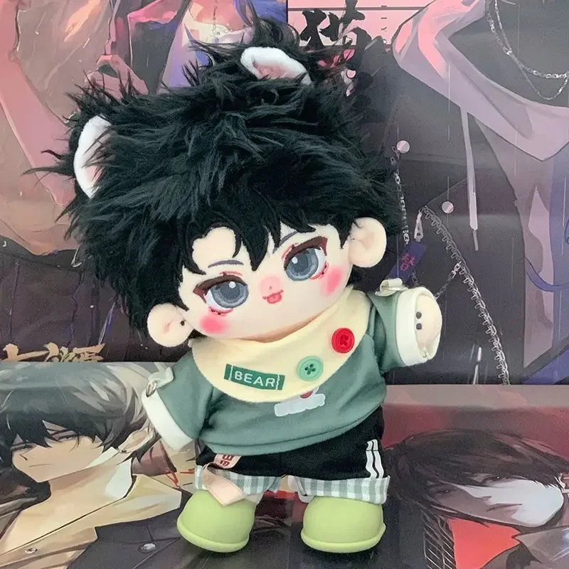 محشوة 20 سنتيمتر رواية عشرة يوم Ultimatum أفخم دمية الجسم أنيمي تأثيري فستان ألعاب الدمى القطنية هدايا للأطفال