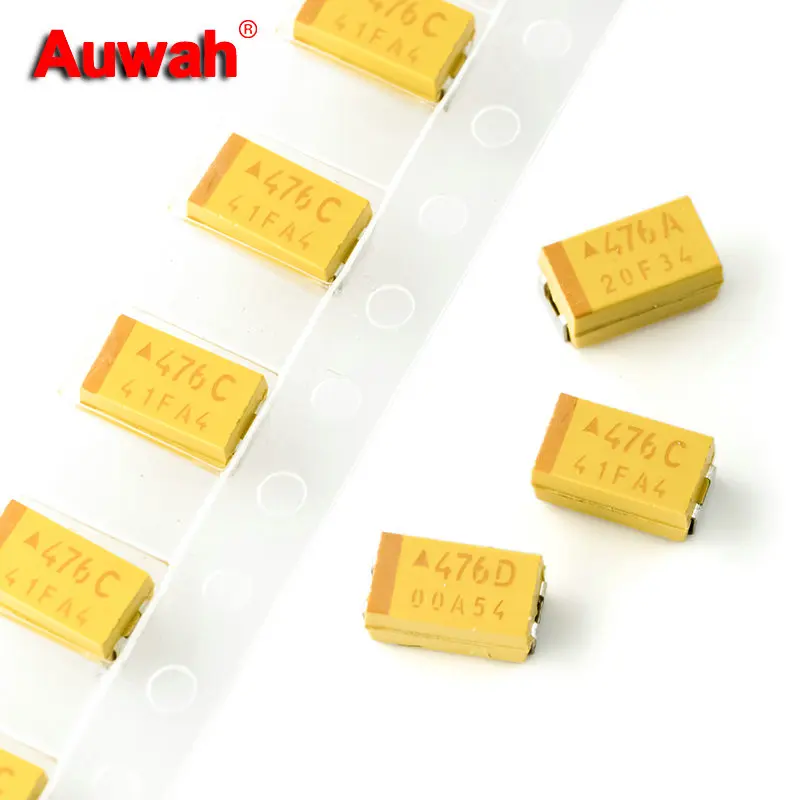 「TANTAN」 5pcs/lot 47uF 10V 16V 20V 6032 Type C SMD Tantalum capacitor