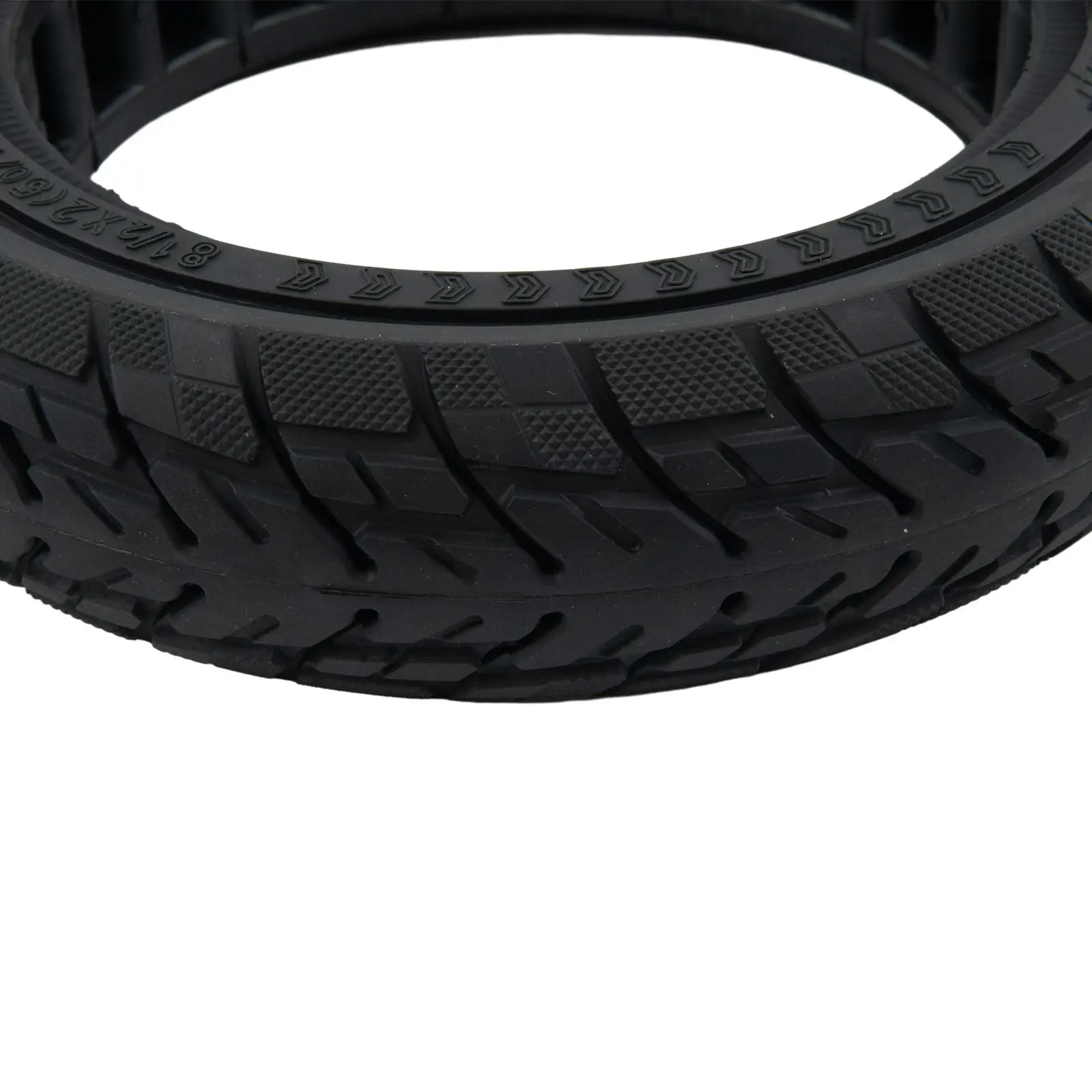 سكوتر كهربائي أجزاء الإطارات الصلبة استبدال الطرق لايحتاج نموذج 50/75-6.1 الوزن 720 جرام مواد عالية الجودة #2