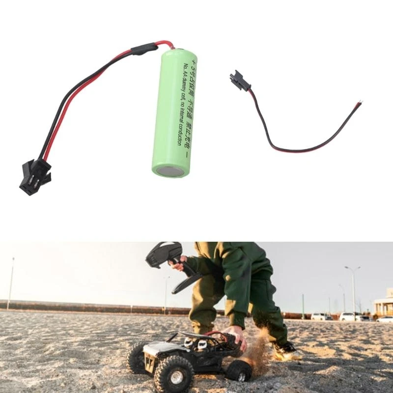 Tragbare 2A Dummy-Batterieklemmen Virtueller Batterieplatzhalter Buchsenanschluss für Netzteilanschluss Y4QF – Detail 1