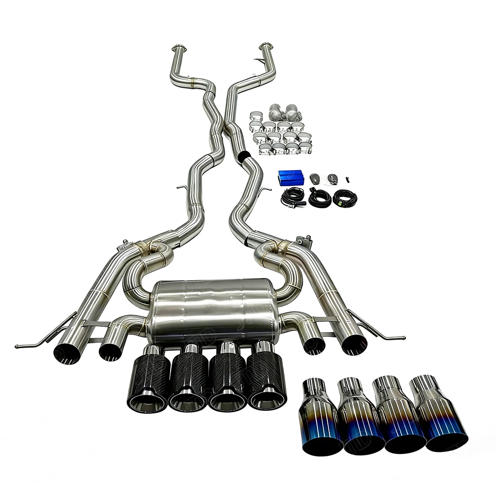 

For BMW G87 M2 Performance Exhaust System - Full Stainless Steel Cat-Back Direct Fit with Valve Control for Enhanced Sound Power