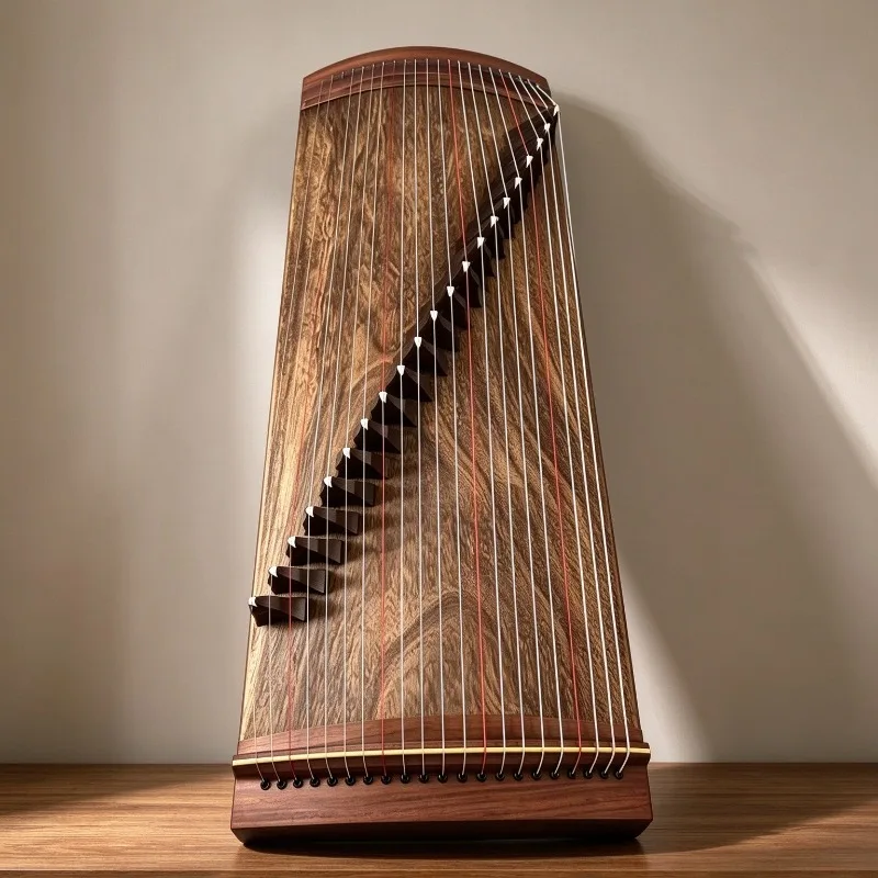 21 String Guzheng Solid Wood Professional Guzhengs Portable Half Digging Guzheng Adult Children Beginner Stringed Instruments