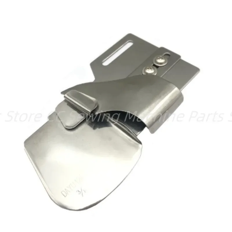 DAYU420 Cartella per cucitura a giro per macchina da cucire industriale a punto annodato, patchwork, cilindro a trazione, cartella raccoglitore, attacco per giogo di camicia