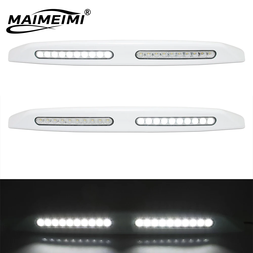 

12V 6W LED RV Awning Light Waterproof Camper Trailer Exterior Lamp Camper Awning RV White LED Light Bar for Marine Yacht Caravan