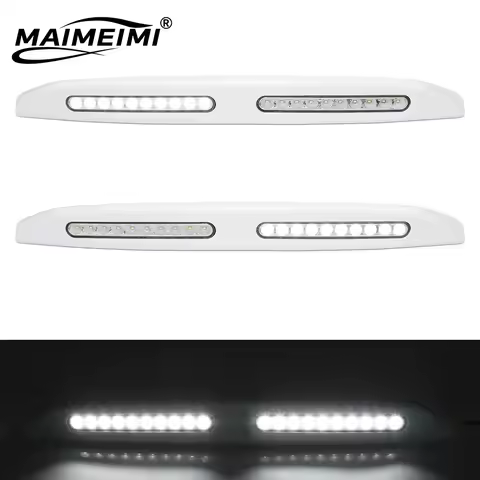 12V 6W LED RV Awning Light Waterproof Camper Trailer Exterior Lamp Camper Awning RV White LED Light Bar for Marine Yacht Caravan