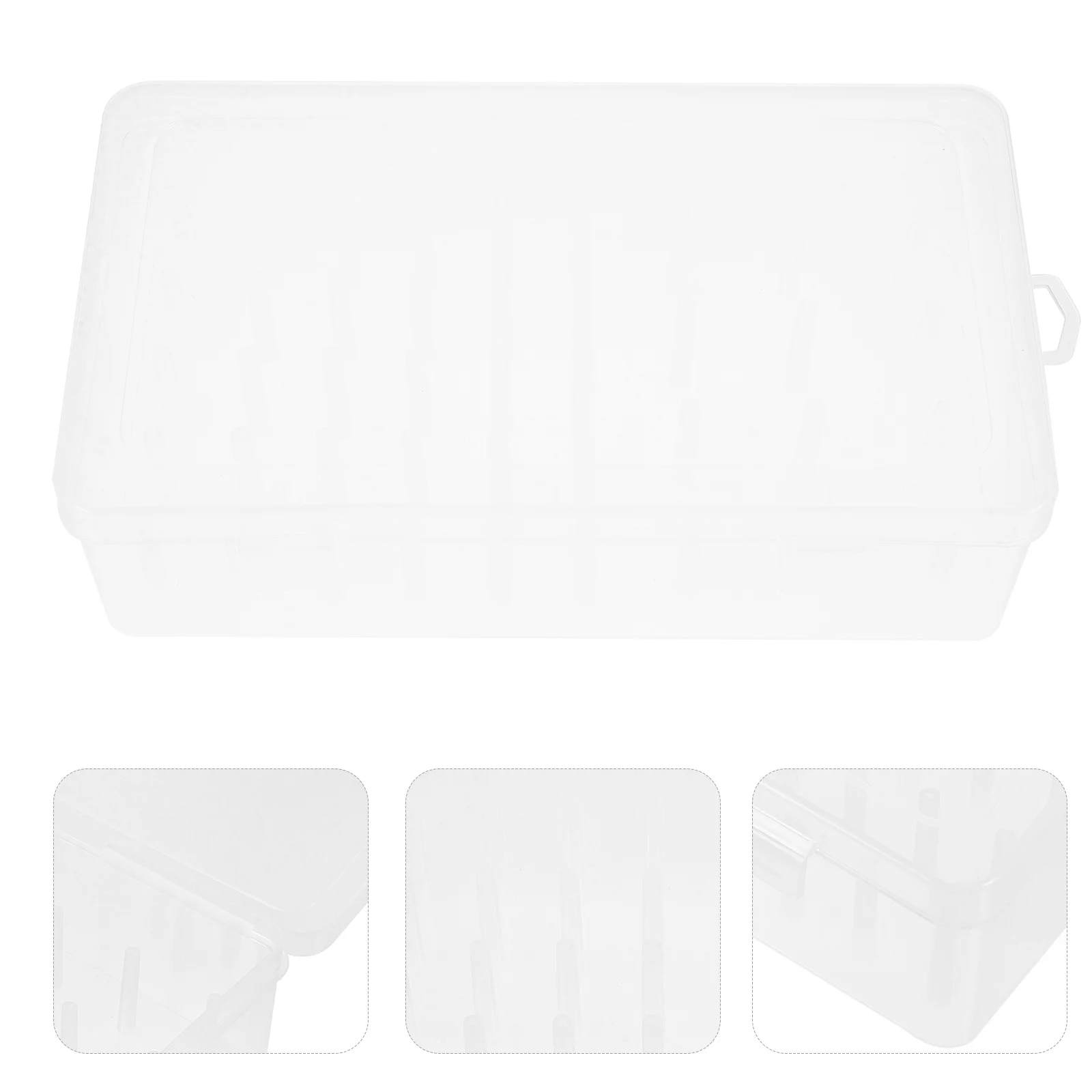 

Sewing Organizer Box Thread Containers Time Saving Easy Identification Home Essential Sewing Thread Storage Transparent Box