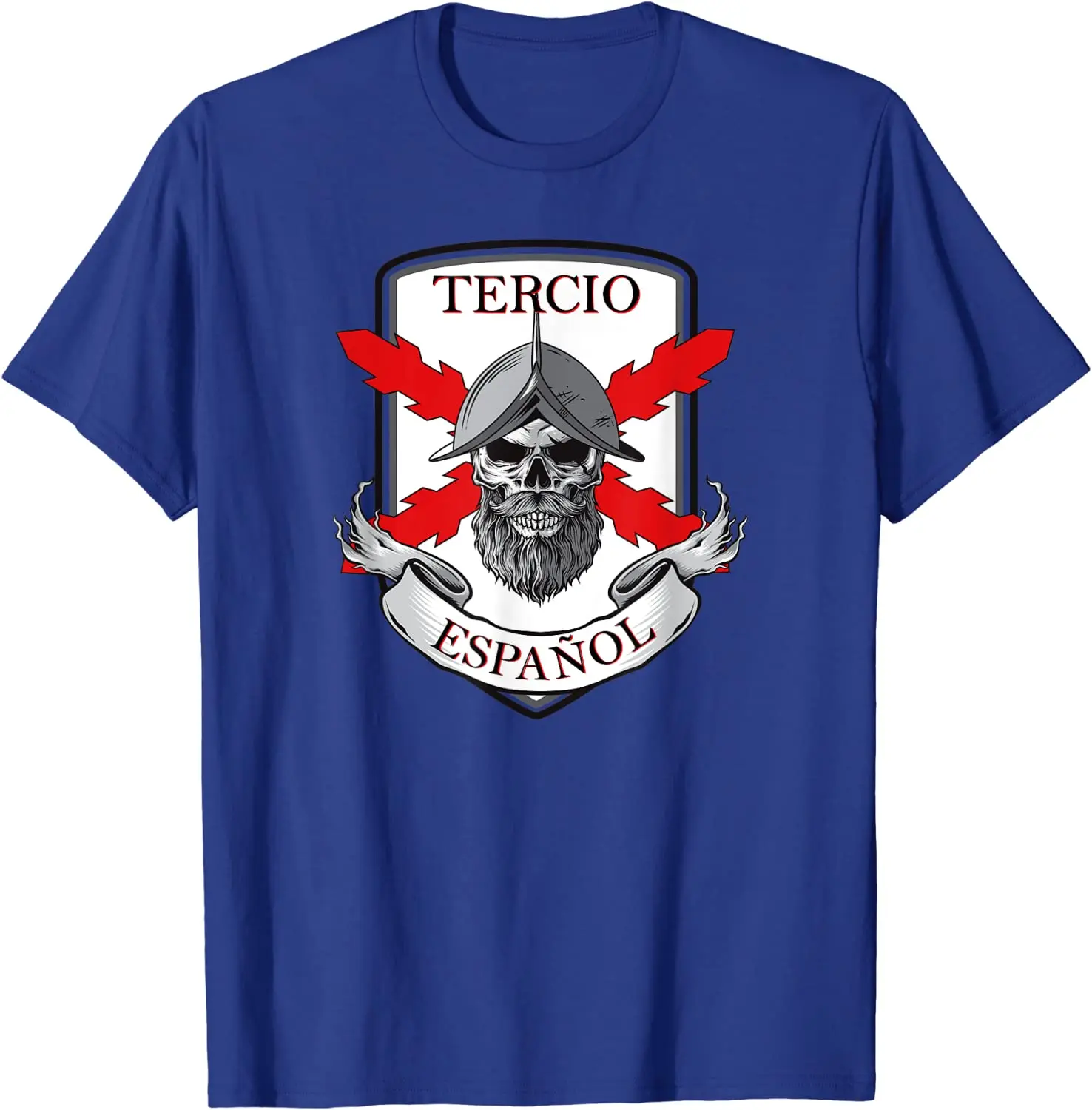 Tercio Español. Soldado Calavera Men T-Shirt Short Sleeve Casual 100% Cotton O-Neck Summer TShirt