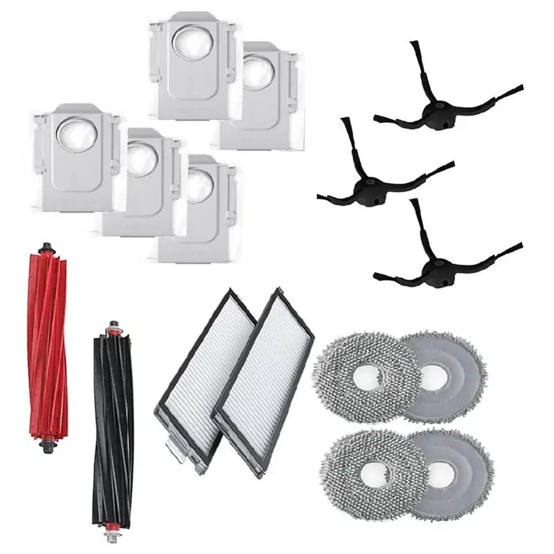 Y50A-For Roborock Qrevo Slim Robot Main Side Brush Hepa Filter Vacuum Cleaner Replacement Parts
