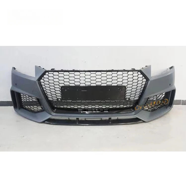 Peças do para-choque dianteiro MK3 atualização para RS High Style TTRS BODYKIT com grade para Audi TT FV 2015 2016 2017 2018 2019+