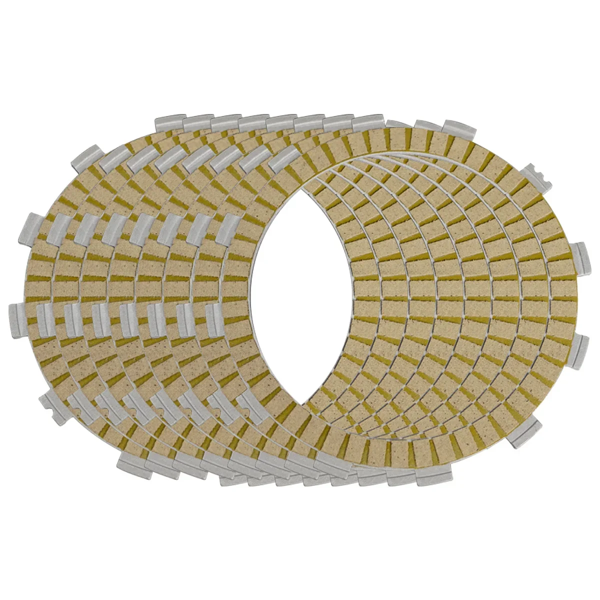 

8 шт. фрикционные диски сцепления мотоцикла для Ya-maha WR250Z 94-98 YZ250 93-22 YZ250X 17-23 WR450F 05-19 YZ450F 07-23