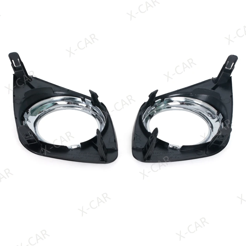 Car Front Bumper Fog Light Foglamp Trim Cover Frame Hood Bezel For Toyota RAV4 2009 2010 2011 2012 2013 view 4