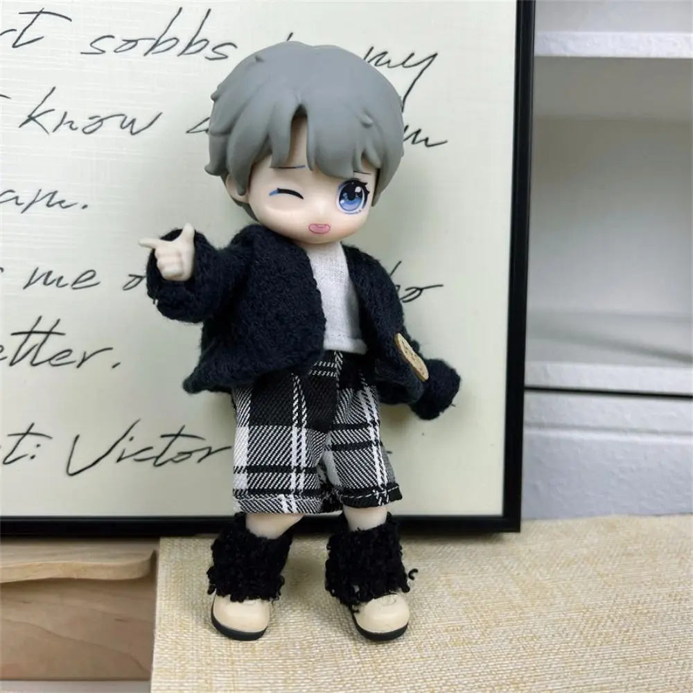 6 قطع من ملابس BJD اليدوية اللطيفة DIY ملابس قطنية رائعة YMY-gsc A Si ملابس الجسم #3