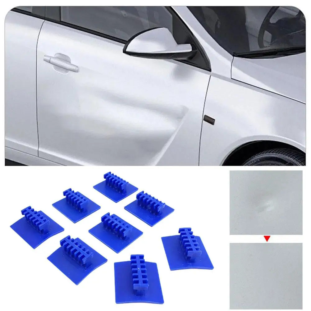 4Pcs Car Dent Repair Tools Car Dent Repair Expander External Support Tool Separator Enlarged Sheet Metal Glue Pull Tab Puller