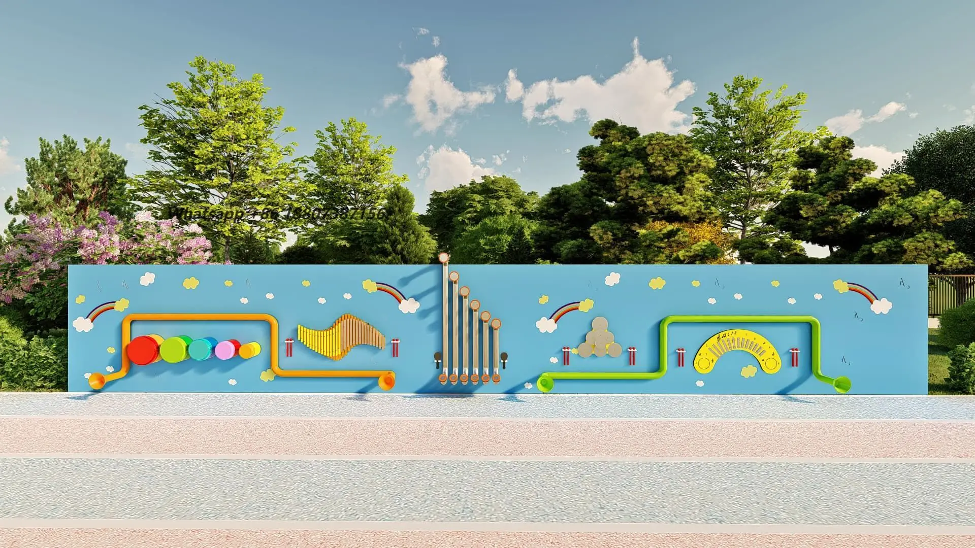 Outdoor Kids Playground Equipment for Urban Space