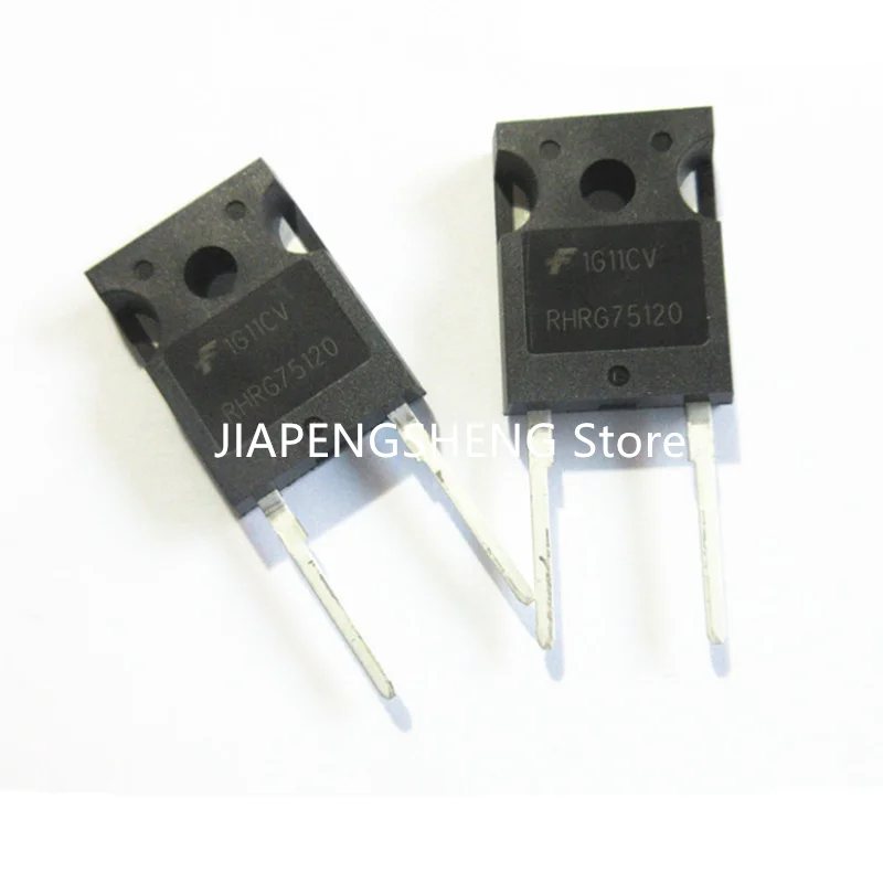 

2PCS Fast Recovery Diode Rectifier, RHRG75120, 75120, 75A, 1200V, Brand New and Original