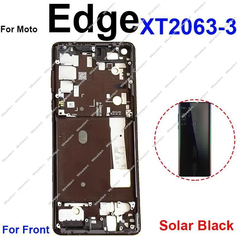 Middle Frame For Motorola Moto Edge Plus Edge S Pro Edge 20 Pro Edge S30 Middle Frame Housing LCD Front Frame Bezel Repair Parts