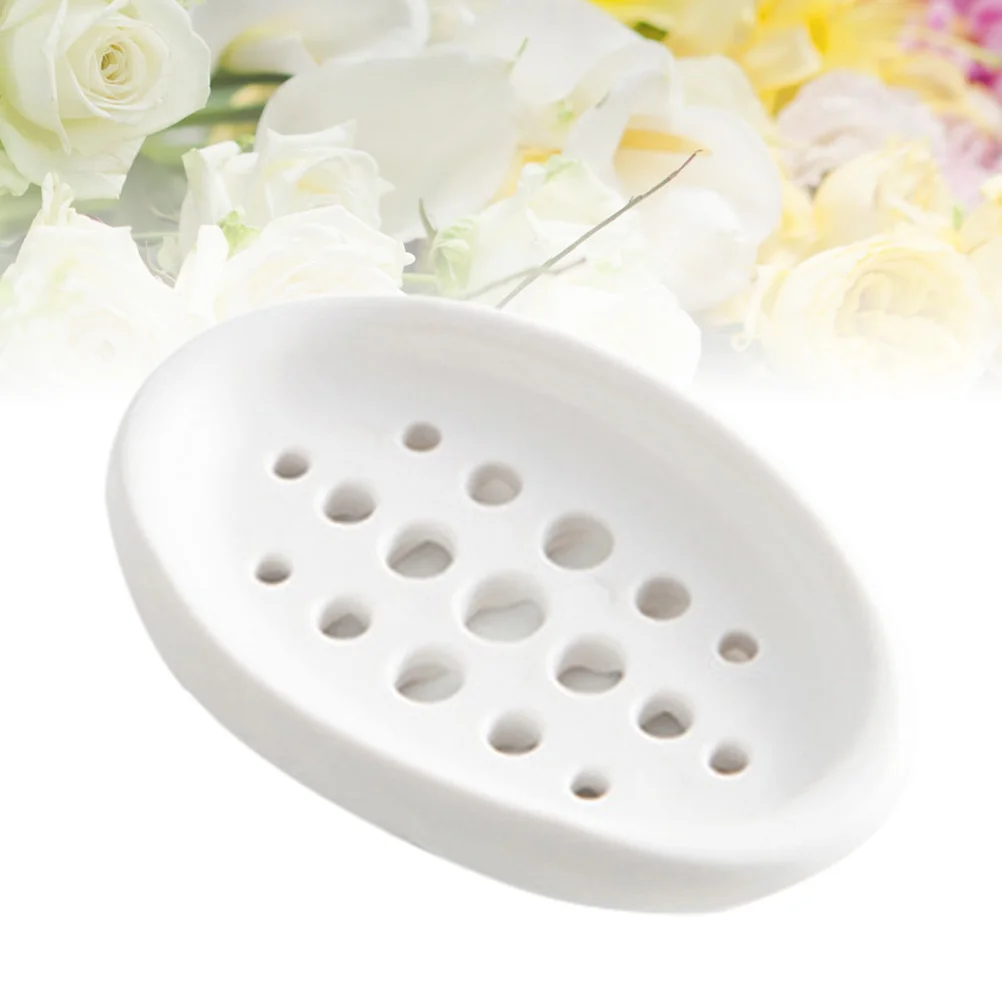 

For Box Shower Bathroom Kitchen Case Sink Counter Holder Tray Tray Soap Drainer Holder