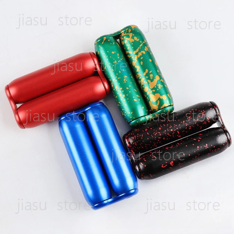Alloy Decompression Roller Metal Fidget Toy Stress Relief Finger Spinner for Boredom Killing Adult