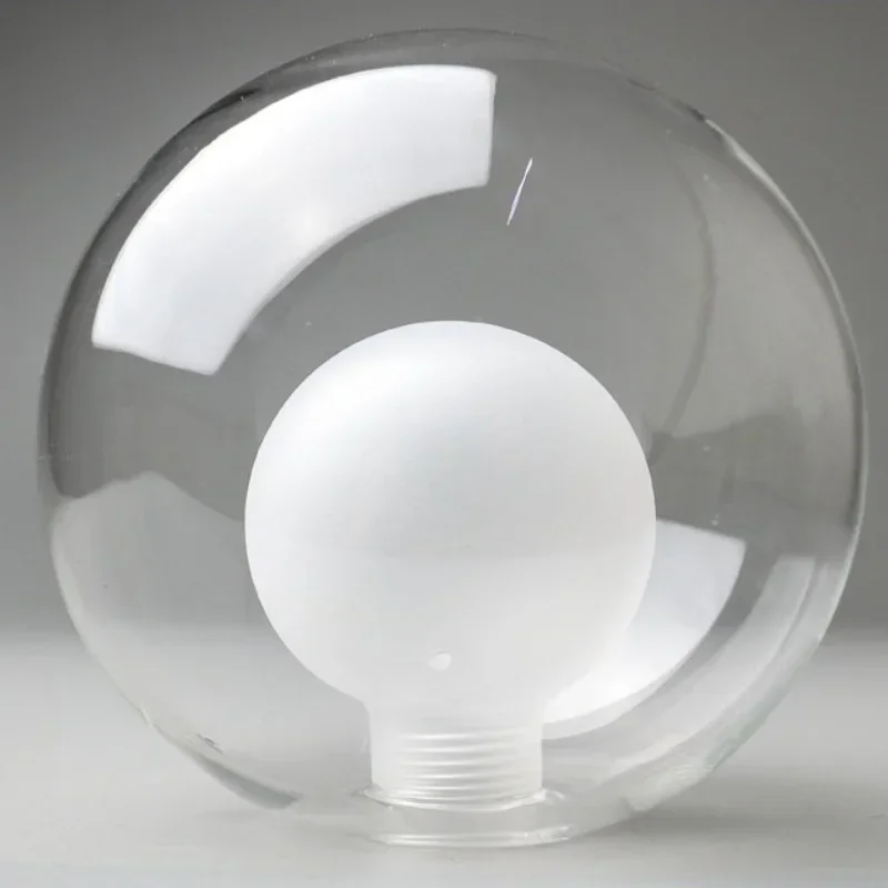 

Glass Lampshade G9 G4 Spherical Ball Lamp Covers Transparent Explosion-proof Lighting Fixture Accessories