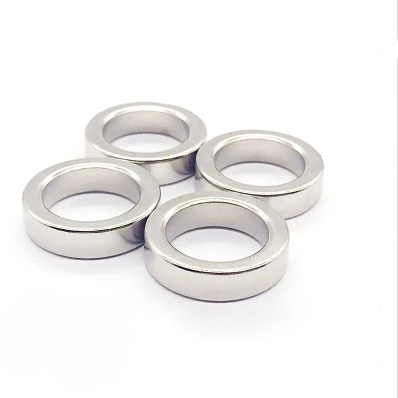 N35 10x10-5 15x5-5 15x2-5 15x3-8 neodymium Ring Strong Magnets straight hole round Standard Round Whiteboard Diy home office