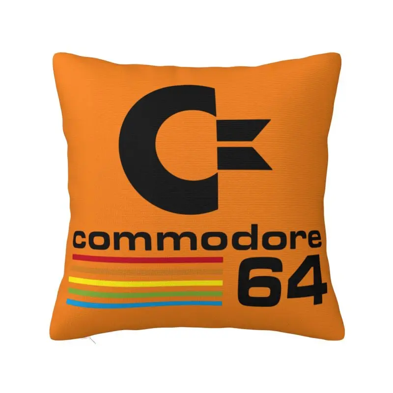 Commodore 64 Luxury Throw Pillow Cover Decoration C64 Amiga Computer Car Cushion