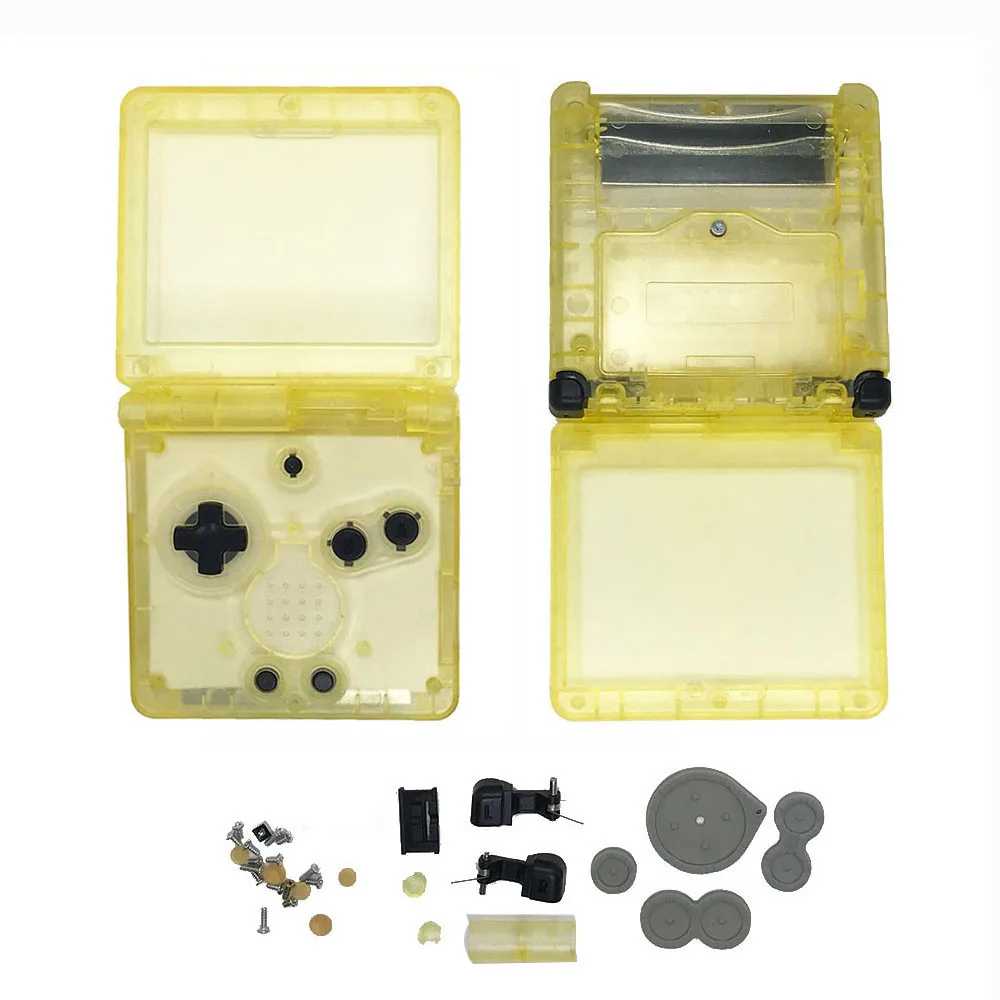 New Shell Case for GBASP Housing GBA SP Shell with Buttons Sets Replacement for Gameboy Advance SP Game Accessories