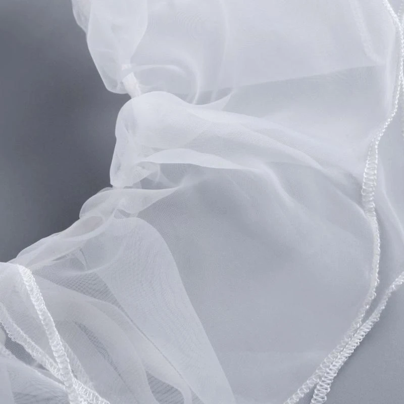 652f Ruff Lapel Garbker para Lady Girl Shawl Collar Cosplay Colar Elizabethan