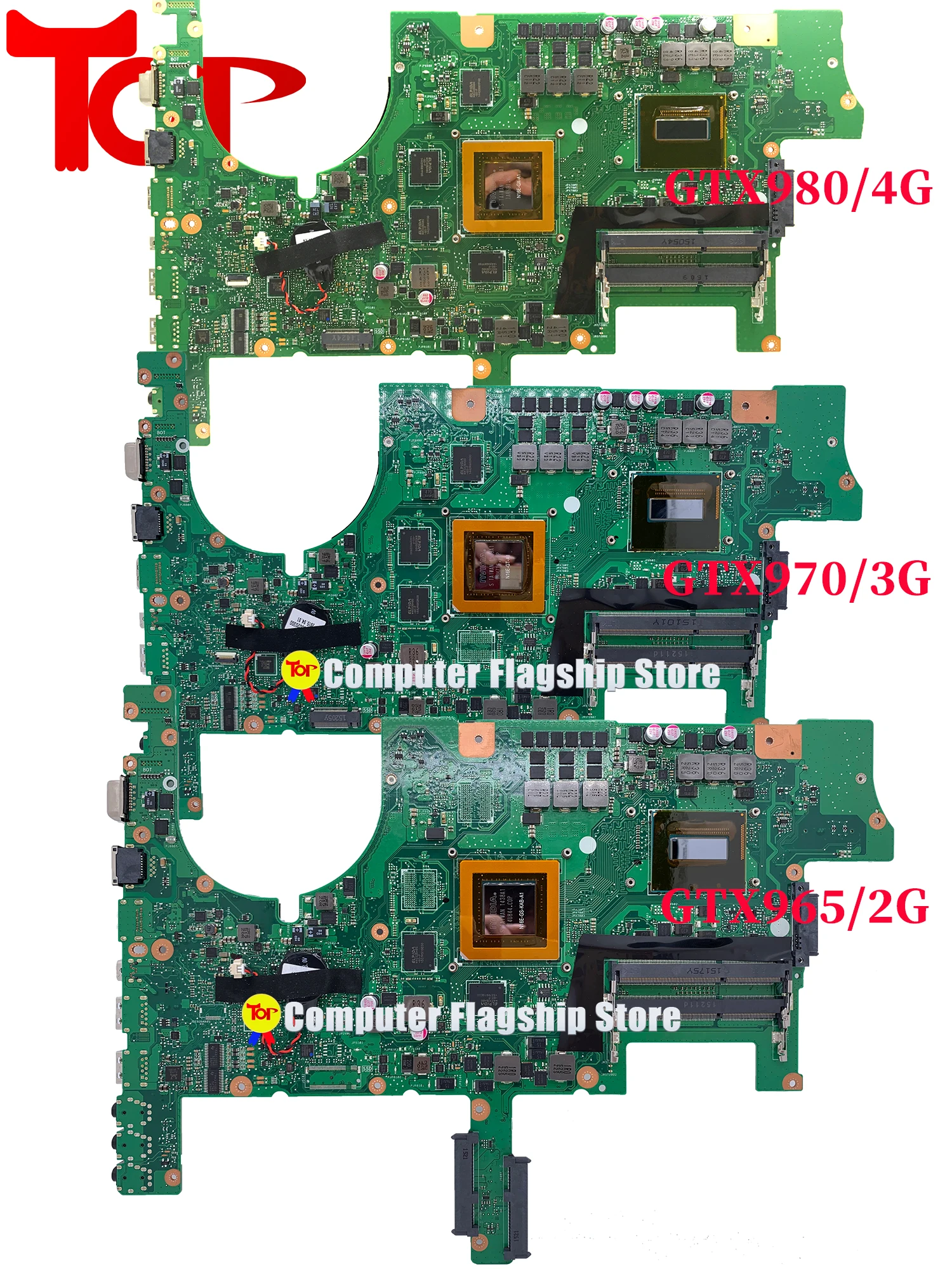 KEFU G751JY Laptop Motherboard For ASUS ROG G751 G751LT G751JL G751J Mainboard I7-4TH GEN CPU GTX980M GTX970 GTX965 100% Working