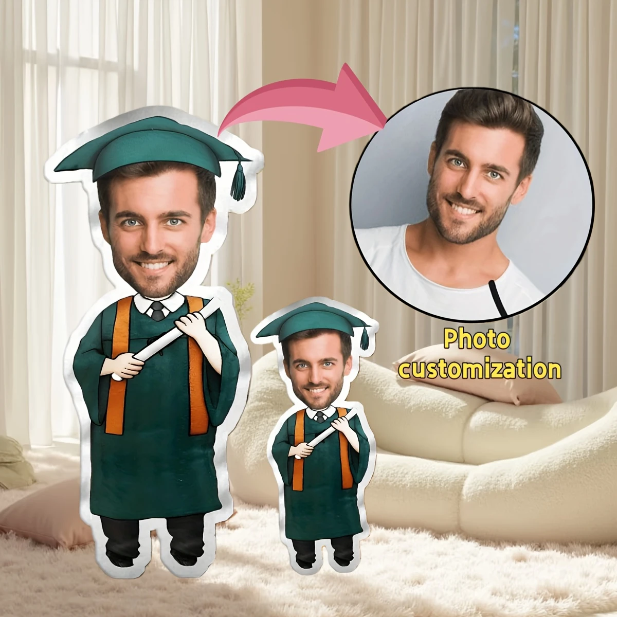 Custom Photo Pillows That Are Cute And Feature Personalized Designs, Fun And Soft for All Seasons, Perfect Gifts for Family, Fri