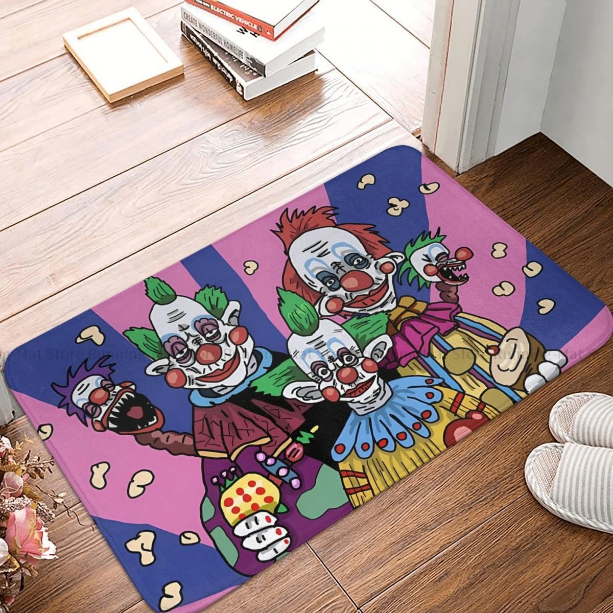 Kitchen Non-Slip Carpet Killer Klowns From Outer Space Film Living Room Mat Welcome Doormat Floor Decoration Rug